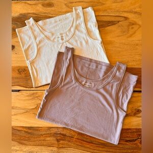 Amazon Essentials. 2 camisole tops.